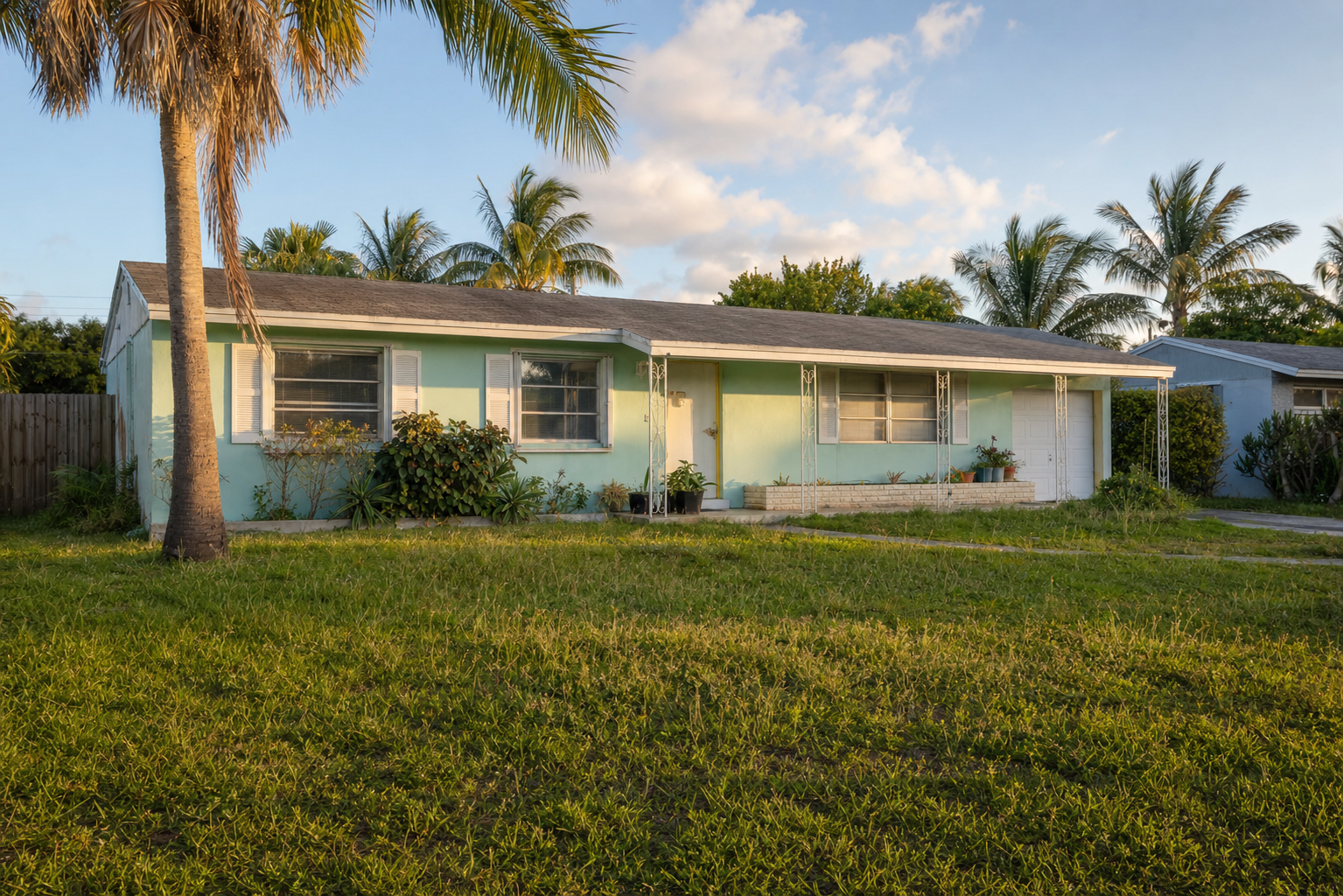A modest Florida ranch home in need of TLC